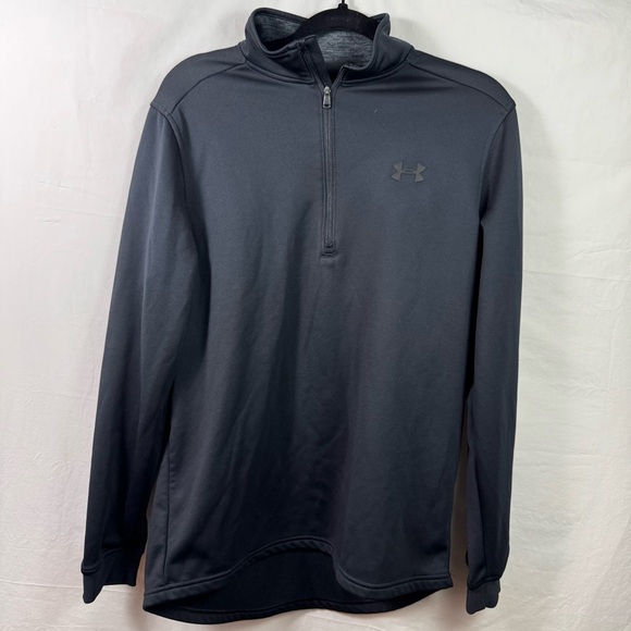 Under Armour Black Performance Quarter-Zip Jacket Mens Size M - Picture 1 of 5